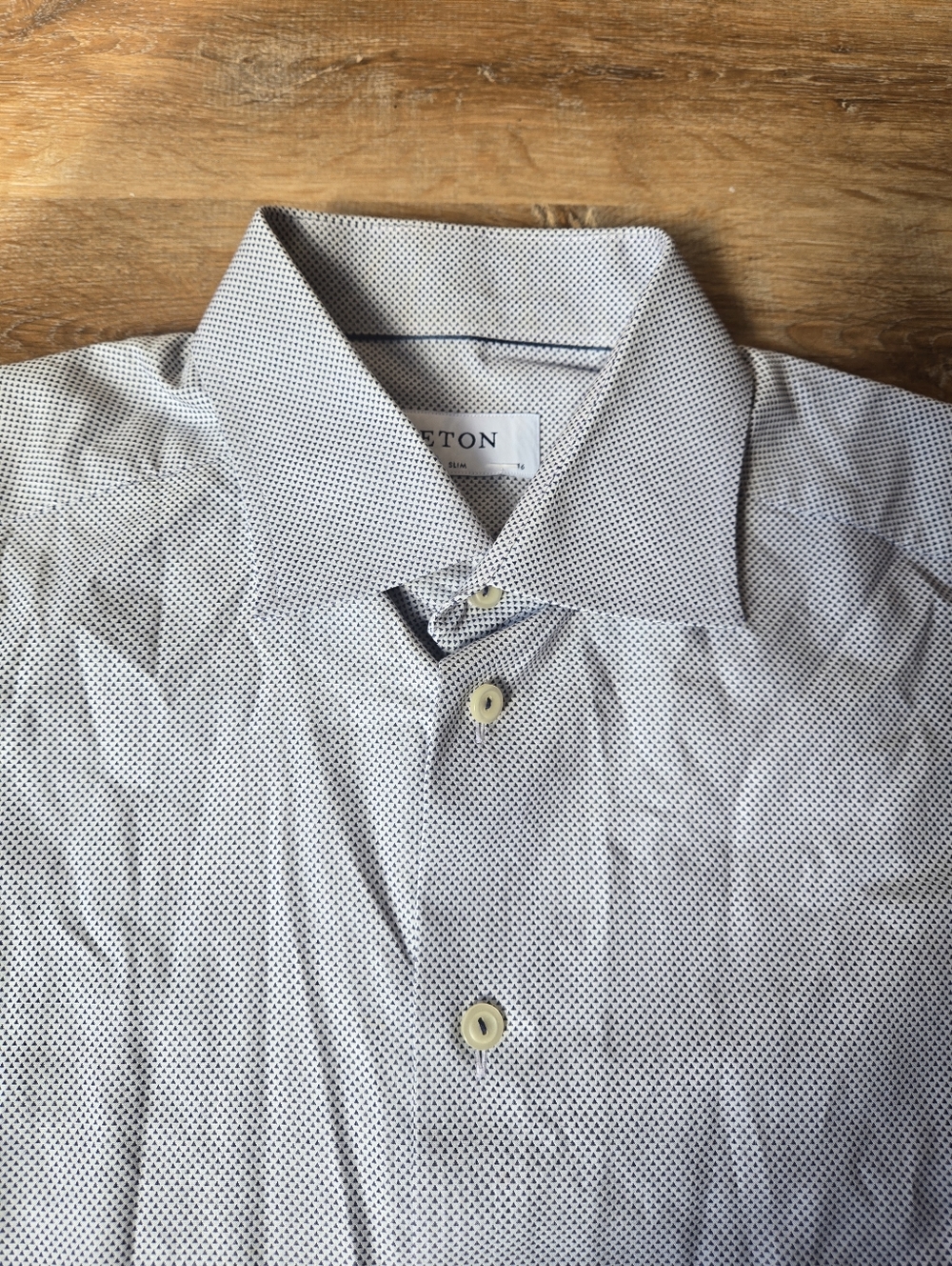 ETON Slim Fit Warwick Dress Shirt Sz 41  16